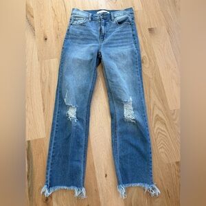 Altar'd State Light Blue Distressed Jeans